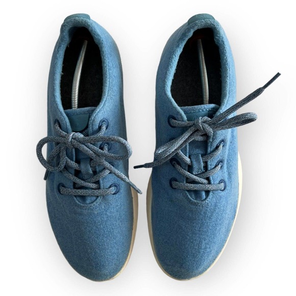 Allbirds The Wool Runners Men’s Light Blue Low Top Running Sneaker Shoe Size 11M - Picture 2 of 12